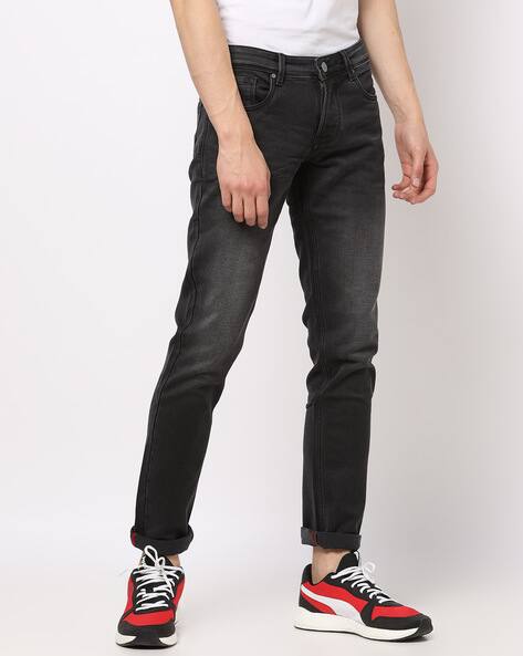Buy Black Jeans for Men by LAWMAN PG3 