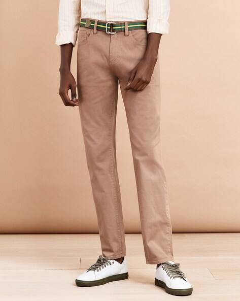 Buy Beige Trousers \u0026 Pants for Men by 