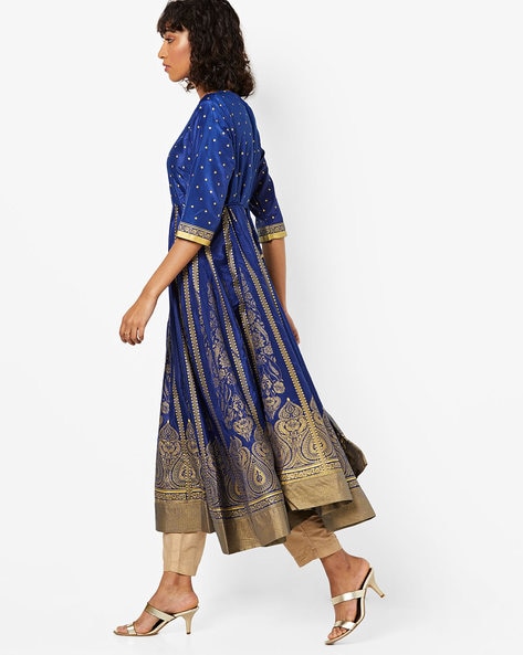 Aurelia hot sale blue anarkali