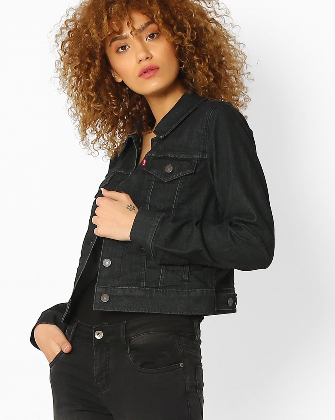 Buy Black Jackets & Coats for Women by LEVIS Online 