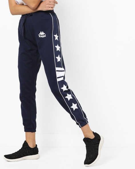 navy blue kappa pants