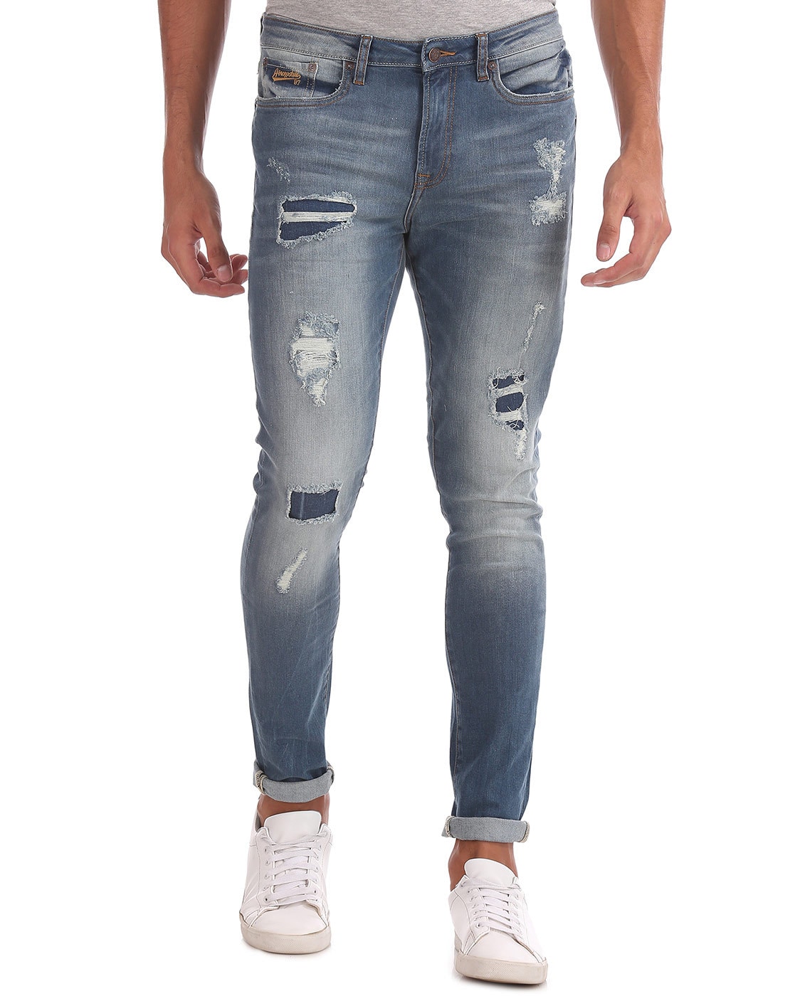 aeropostale mens ripped jeans