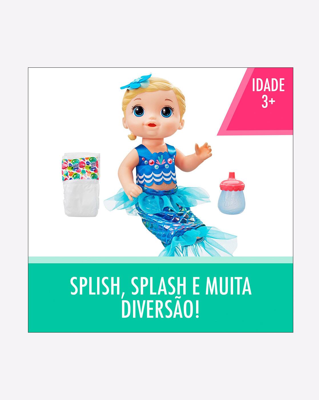 mermaid baby alive doll