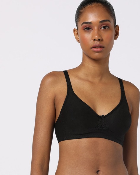 Textured T-shirt Bra