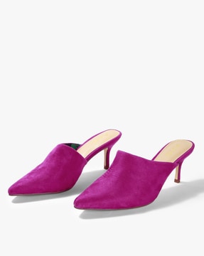 fuchsia pink court shoes