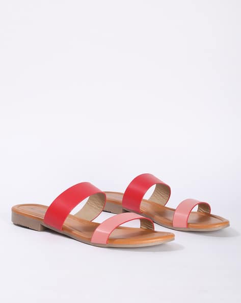 Dual-Strap Flat-Sandals (Image - 1)