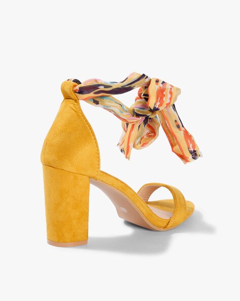 Herstyle Charming Women's Open Toe Ankle Strap Stiletto Heel Dress Sandals  Elegant Wedding Party Shoes, Mustard, 7.5 price in UAE | Amazon UAE |  kanbkam