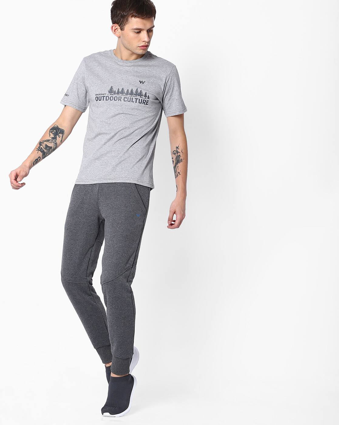 Buy Grey Wildcraft Camping Track Pants AJIO