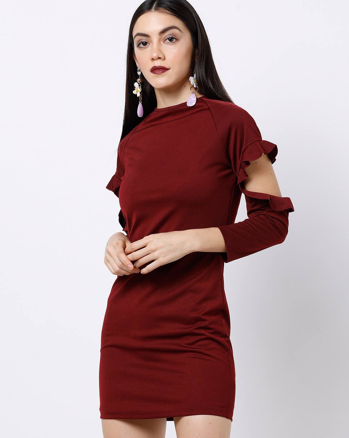 cut sleeve frock