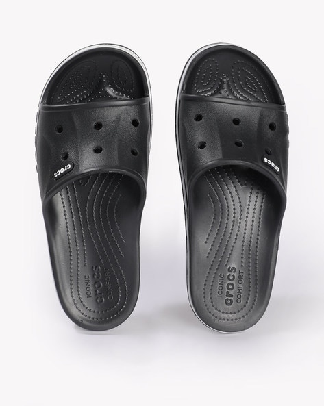 iconic crocs comfort flip flops