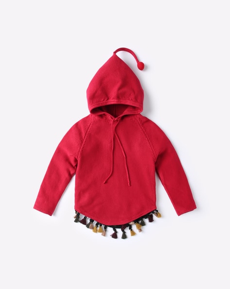 hooded top for girls