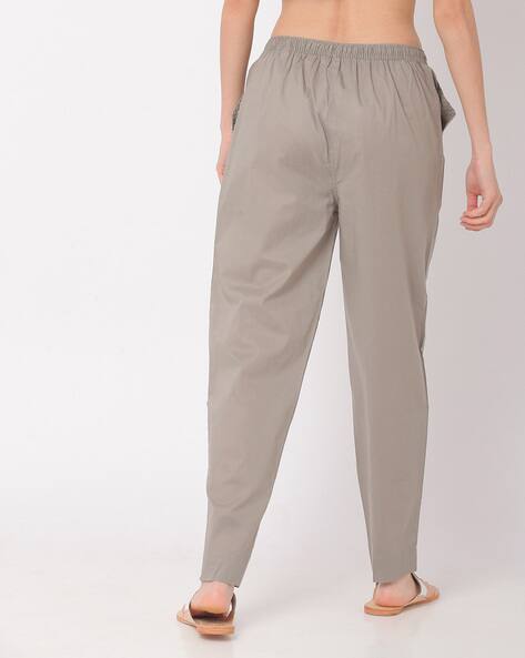 Buy Grey Pants for Women by Go Colors 