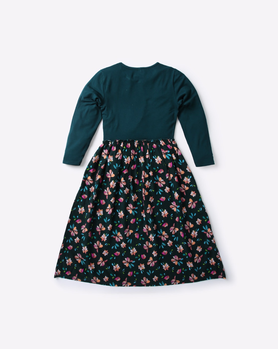 dark green dress for girls