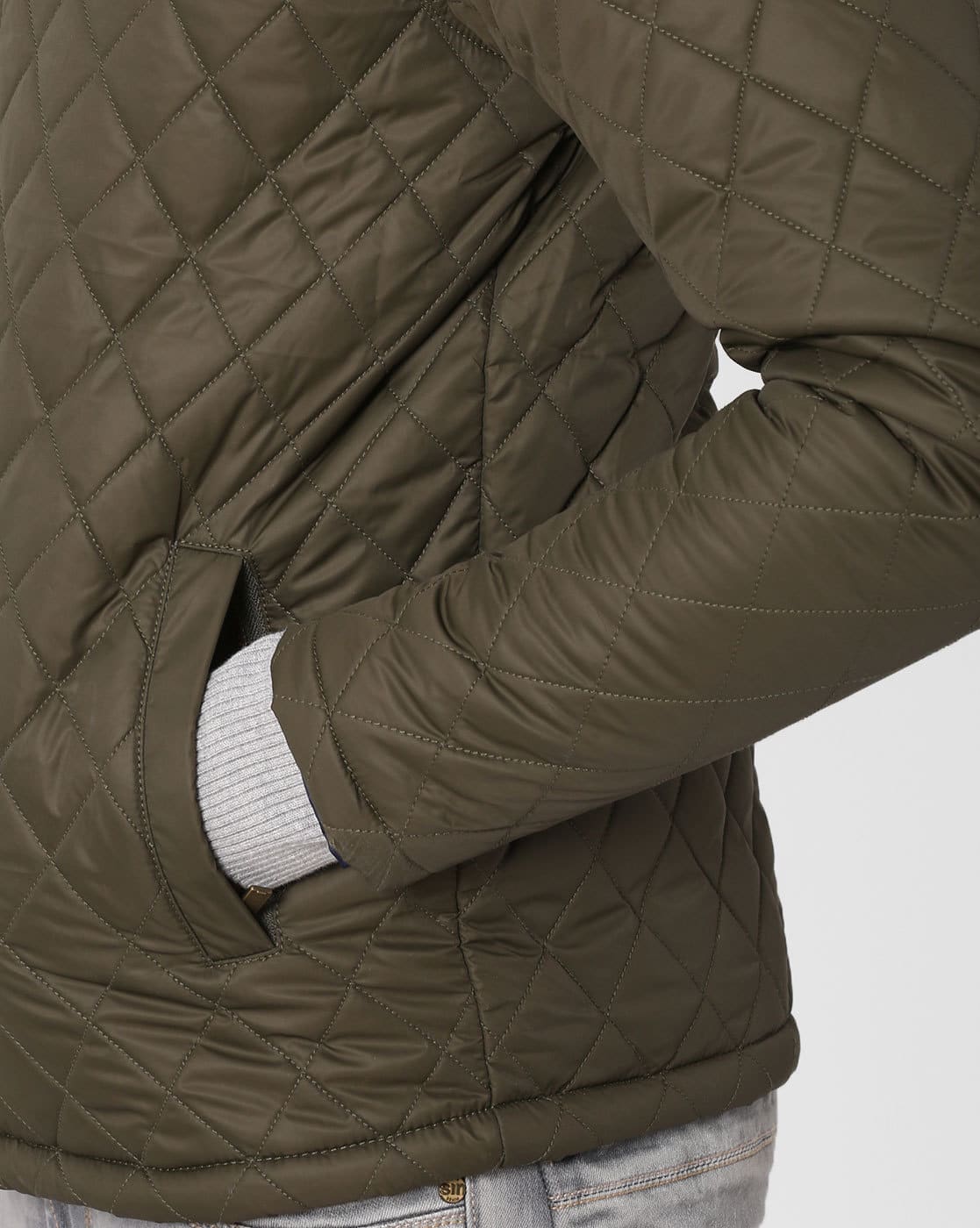 pepe jeans olive green jacket