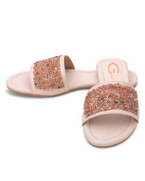 Embellished Slip-On Sandals (Image - 3)