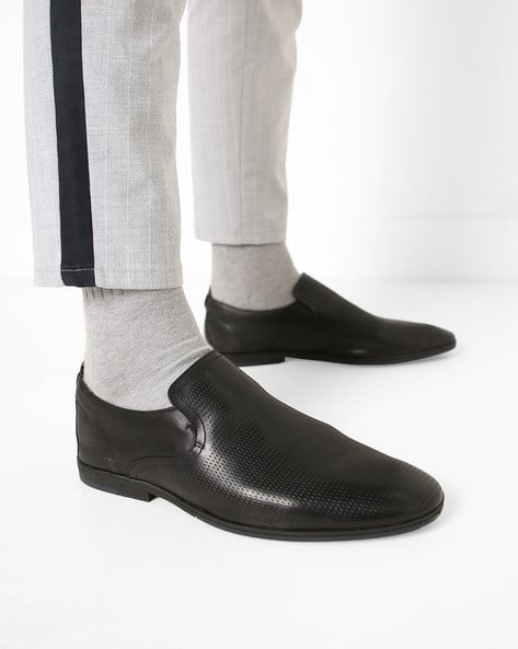 clarks black formal shoes