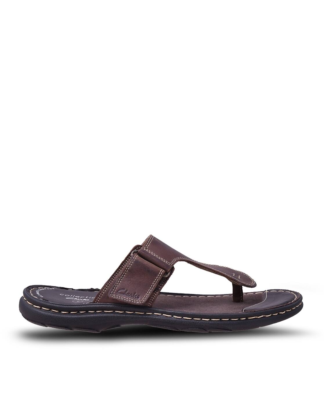 clarks adjustable flip flops