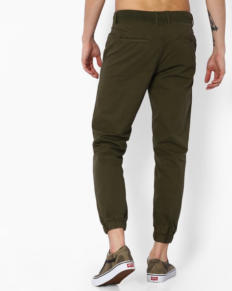 Buy Green Track Pants for Men by TRENDS TOWER Online | Ajio.com