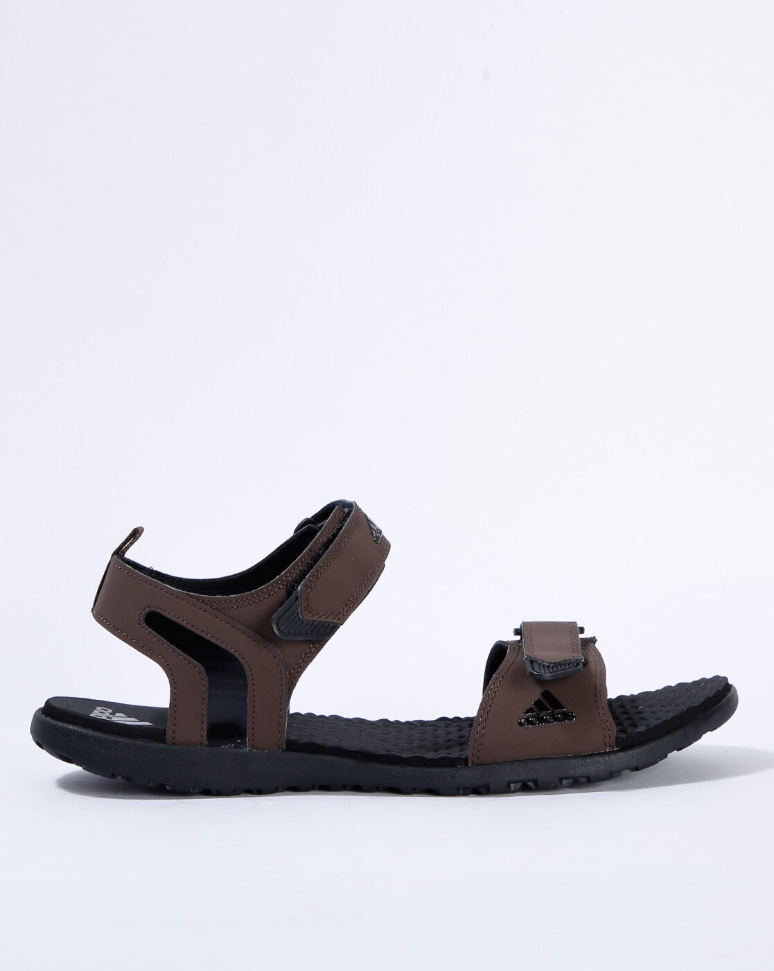 brown adidas sandals