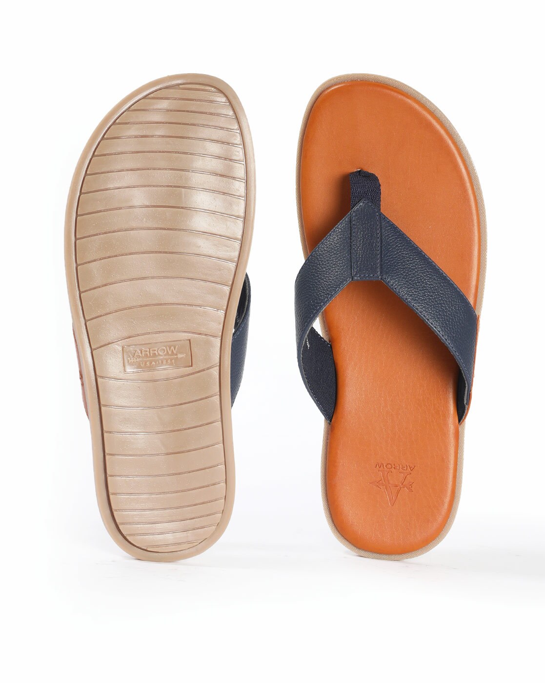 tan flip flops