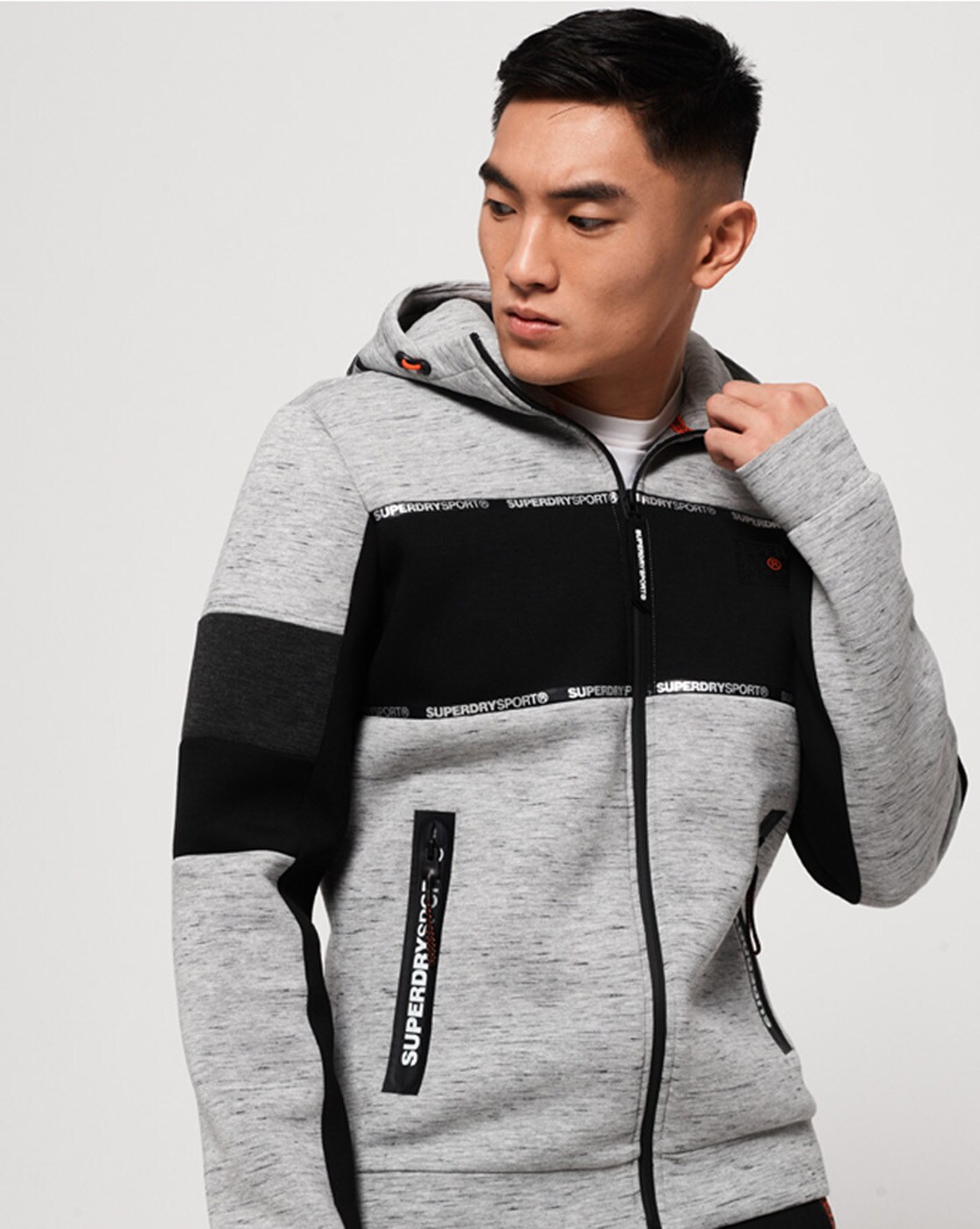 superdry hooded sweatshirt