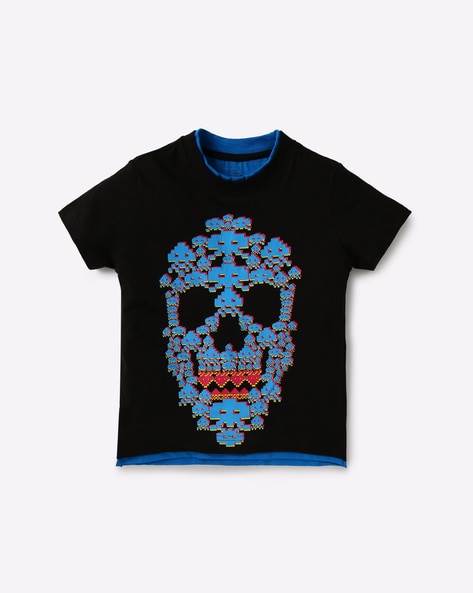 Buy Black Tshirts for Boys by AJIO Online
