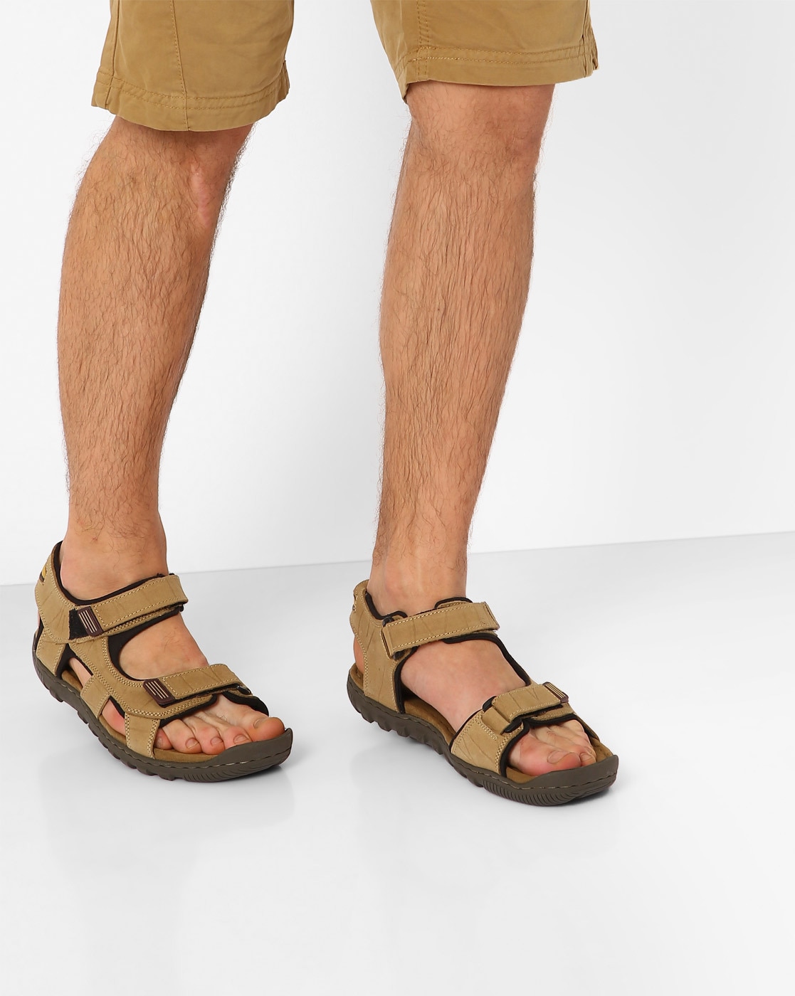 Buy Khaki Casual Sandals for Men by 