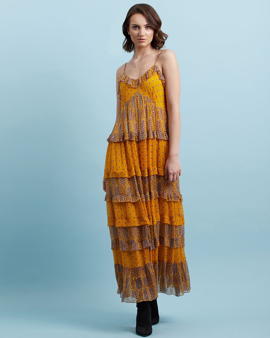 ritu kumar yellow dress