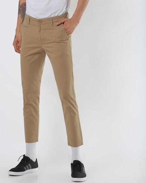 beige ankle pants