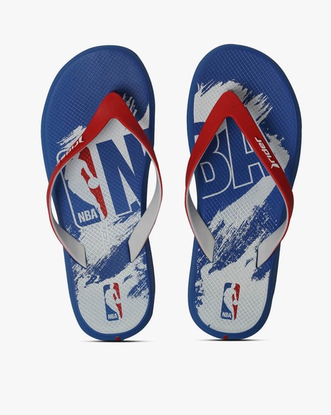 Rider Graphic Print Thong-Strap Flip-Flops