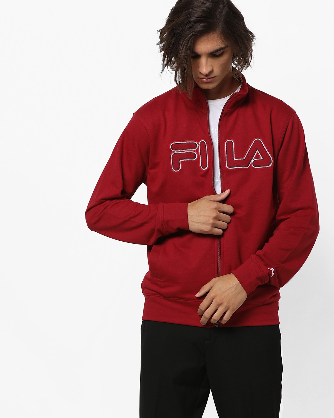 FILA® Taped Logo Track Jacket | Fullbeauty Outlet