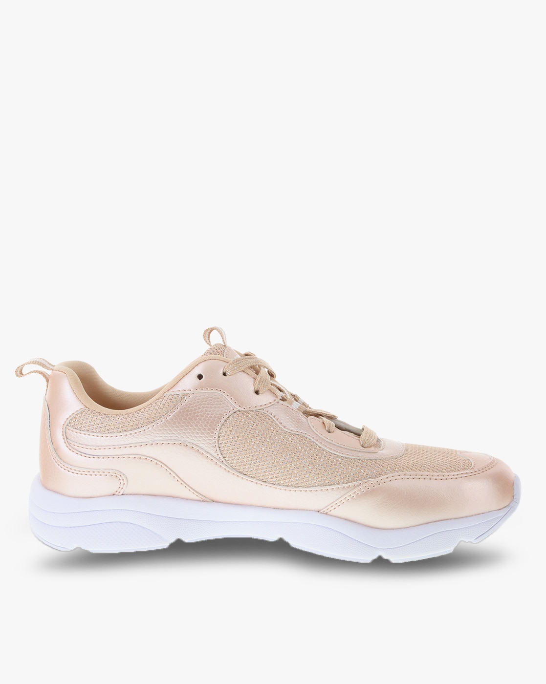 rose gold running shoes