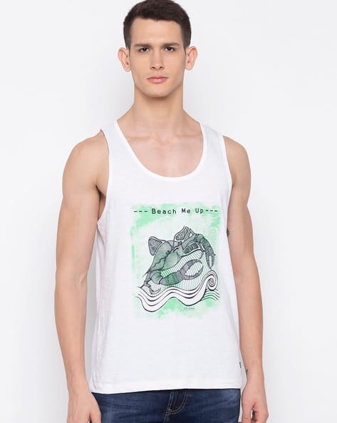 Buy White Vests for Men by SPYKAR Online