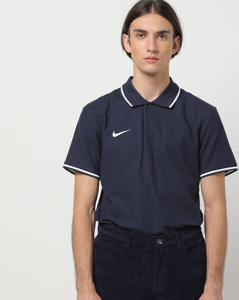 nike navy polo shirt