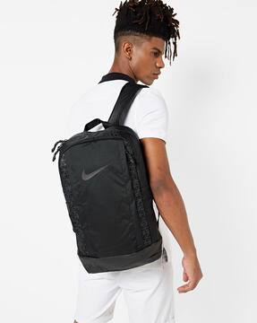 Textured Backpack with Signature Branding