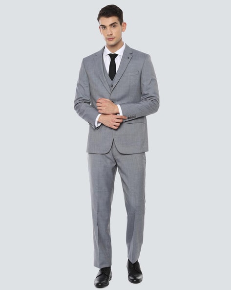 Louis Philippe Grey Four Piece Suit