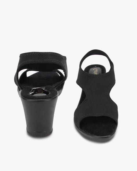 Peep-Toe Wedges with Cutouts (Image - 3)