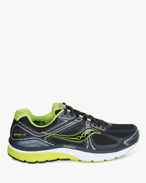 Buy Black \u0026 Green Sports Shoes for Men 