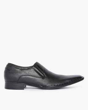 lee cooper black formal shoes
