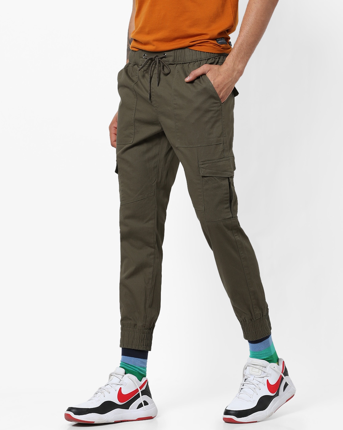 Buy Black Track Pants for Men by CROCODILE Online | Ajio.com