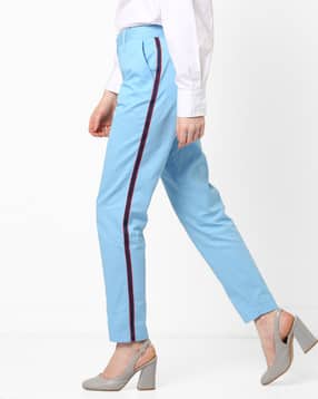 side stripe trousers mens india