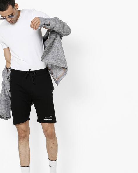 Buy Black Shorts \u0026 3/4ths for Men by 