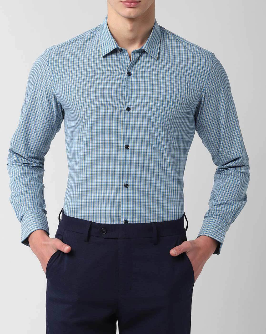 peter england slim fit shirt size chart
