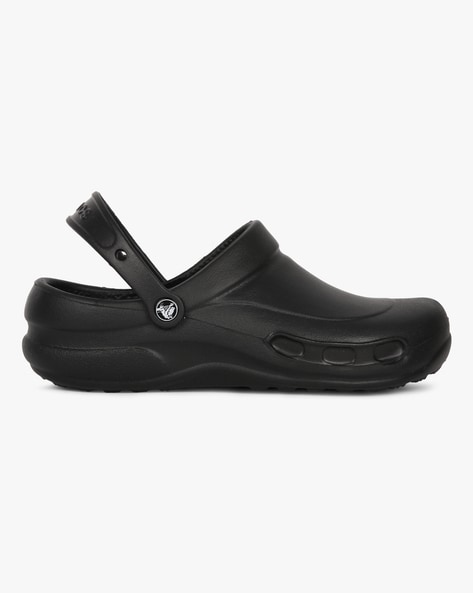 Black crocs best sale non slip