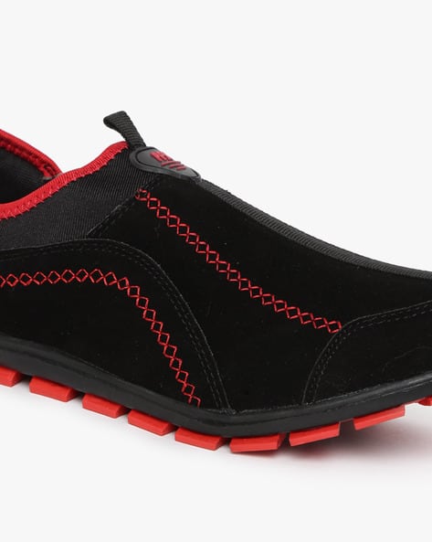 Colourblock Slip-On Sports Shoes (Image - 1)
