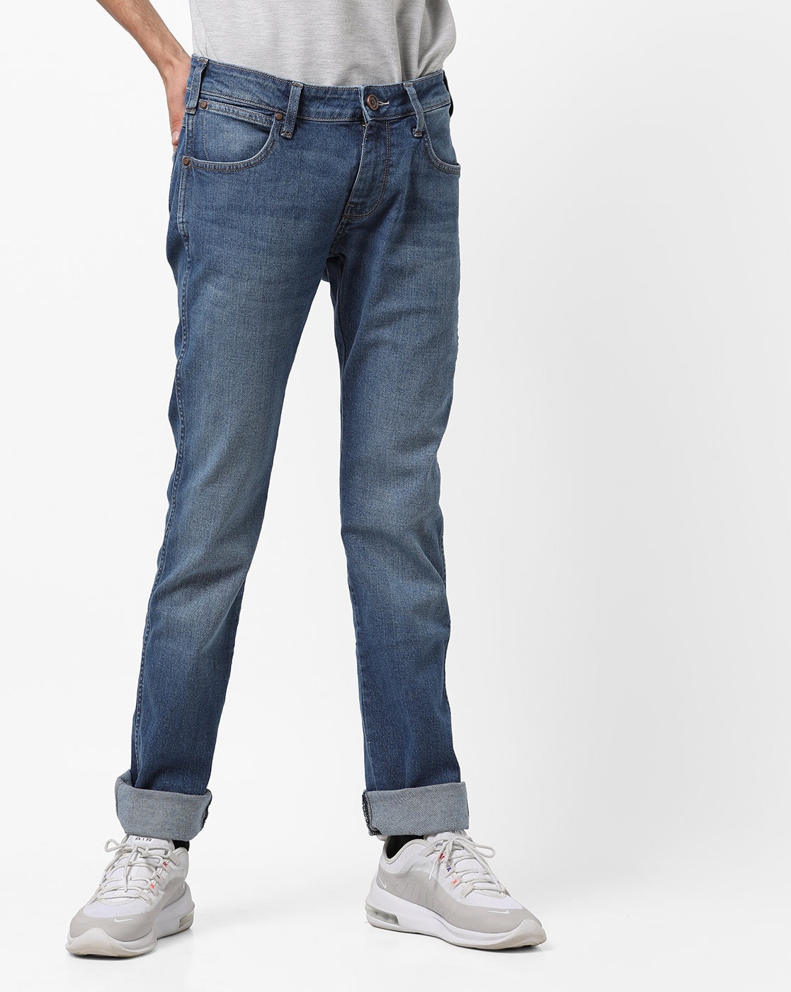 Buy Blue Jeans for Men by WRANGLER 
