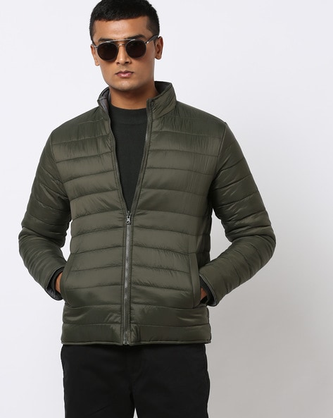 Buy Olive Jackets & Coats for Men by AJIO Online | Ajio.com-nextbuild.com.vn