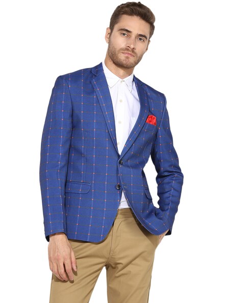 blue blazer