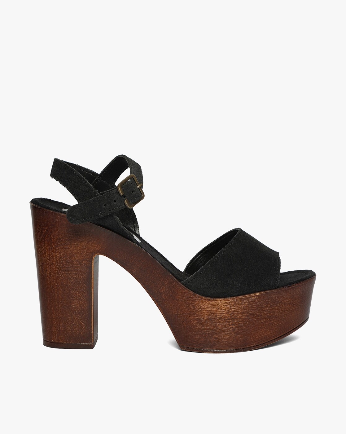 Buy Denill Brown Block Heels for Womens Online at Best Prices in India -  JioMart.