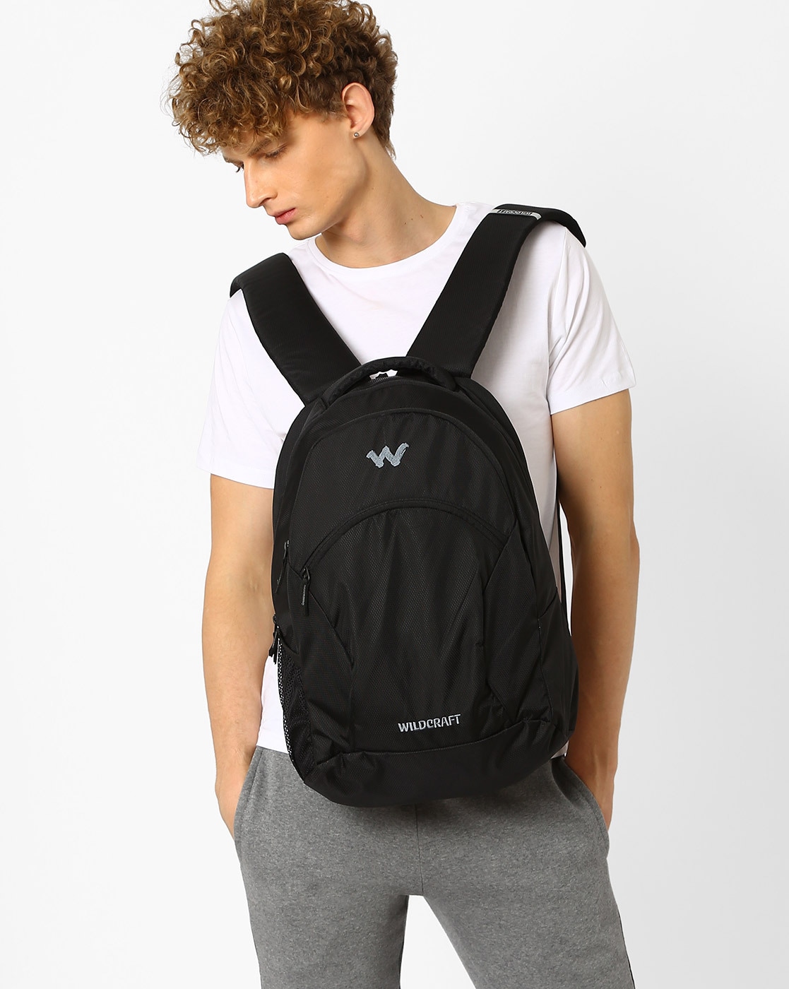 Wildcraft Nylon 44 Ltrs Casual Backpack 11629WolfBlack  Amazonin  Fashion